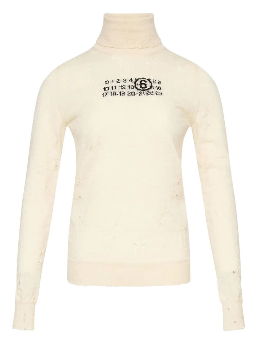 MM6 Maison Margiela – Pullover mit Zahlenmuster