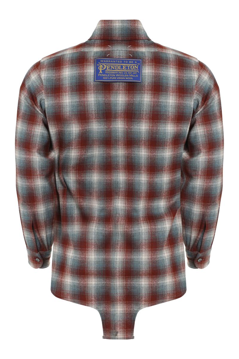 Maison Margiela Maison Margiela X Pendleton – Kariertes Wollhemd
