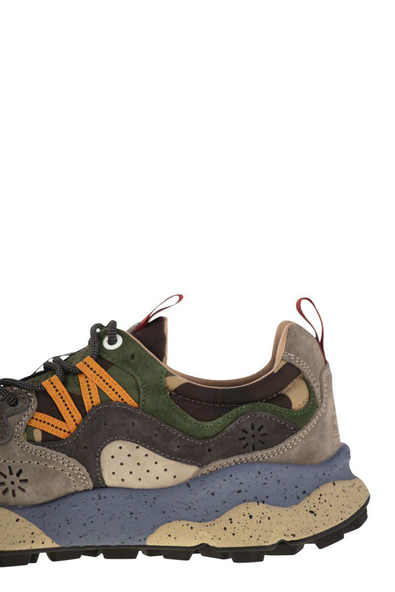 Flower Mountain Yamano 3 - Sneakers aus Wildleder und Funktionsgewebe