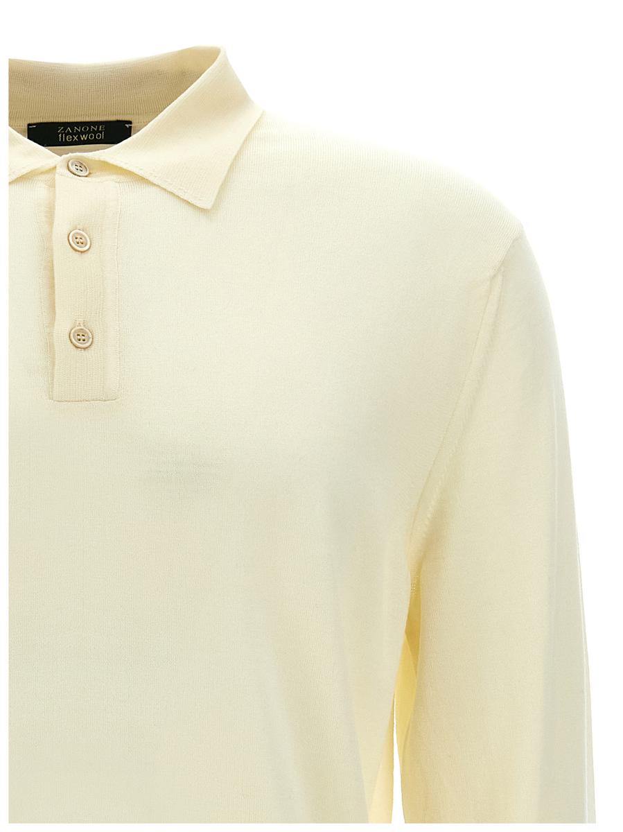 Zanone Woll-Poloshirt
