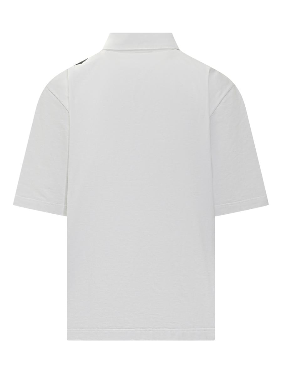 Marni Marni Poloshirt mit grafischem Patch