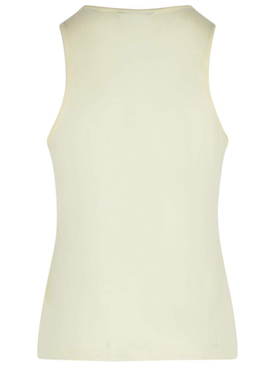 Loulou Studio – Tanktop aus Wollmischung in Elfenbein