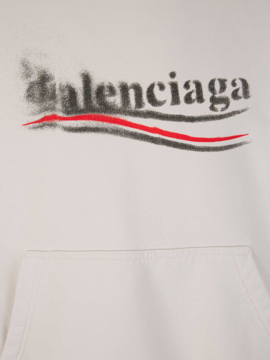 Balenciaga Baumwoll-Logo-Sweatshirt