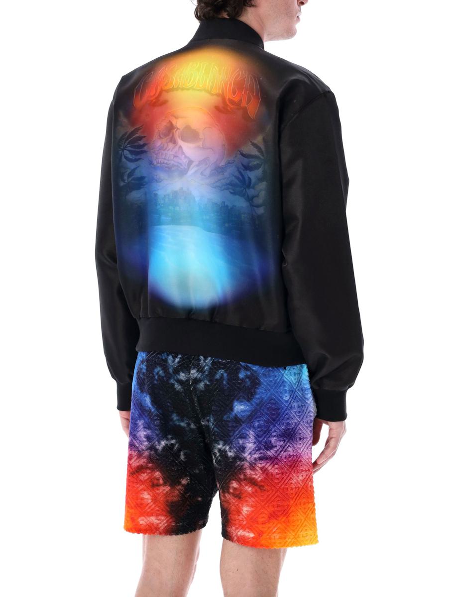 Casablanca – Organza-Bomberjacke mit Farbverlauf