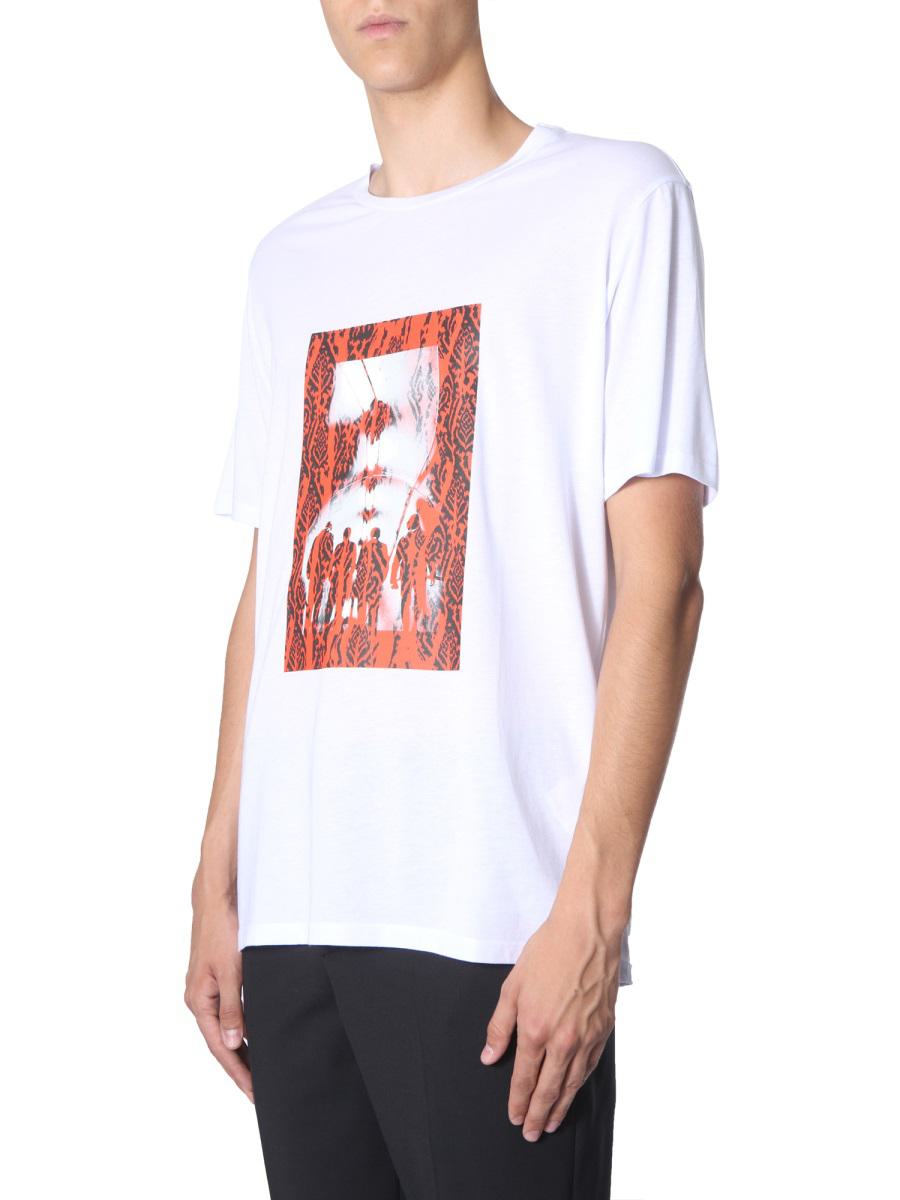 Neil Barrett "Chaotische U-Bahn" T-Shirt