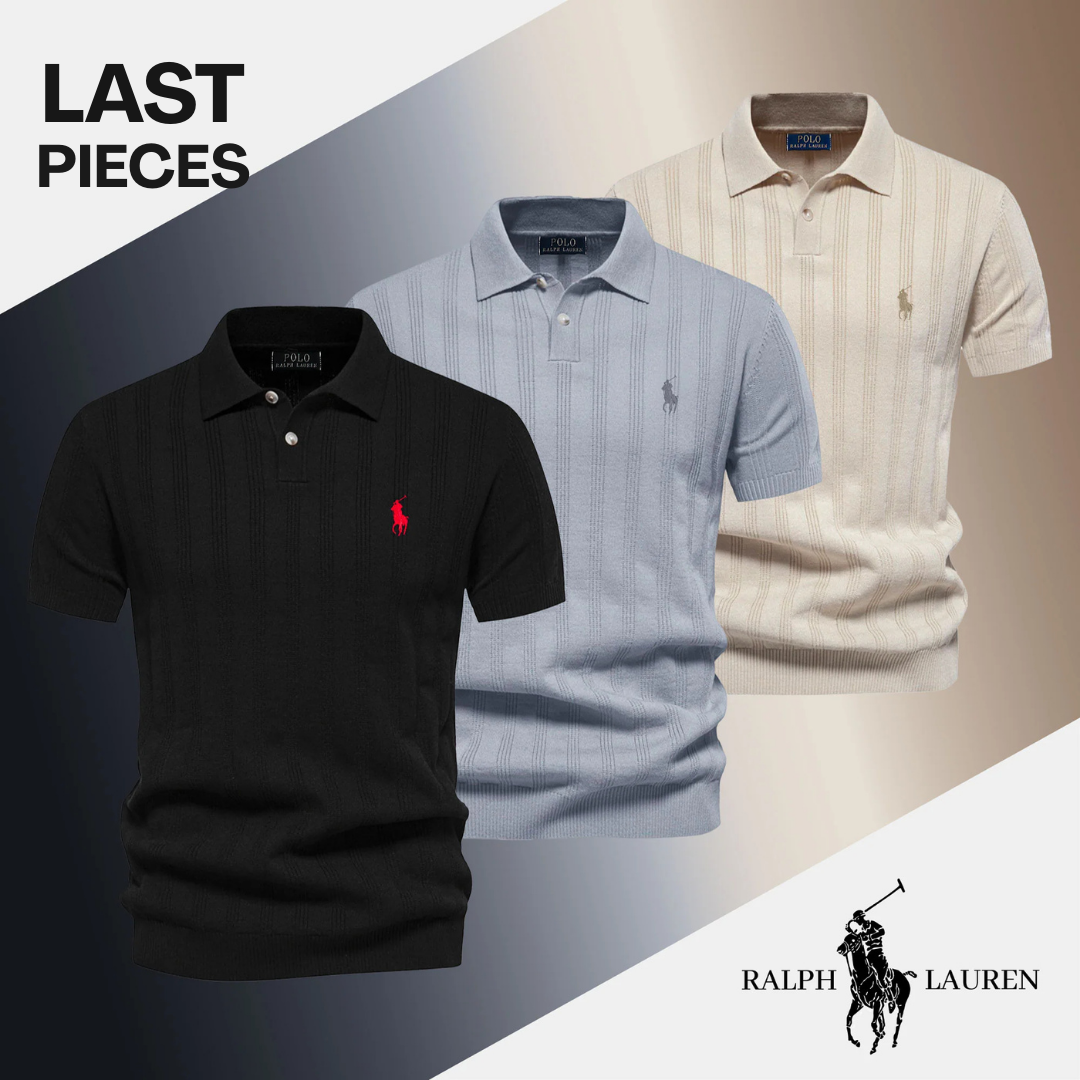 Strukturiertes Poloshirt für Herren von RL