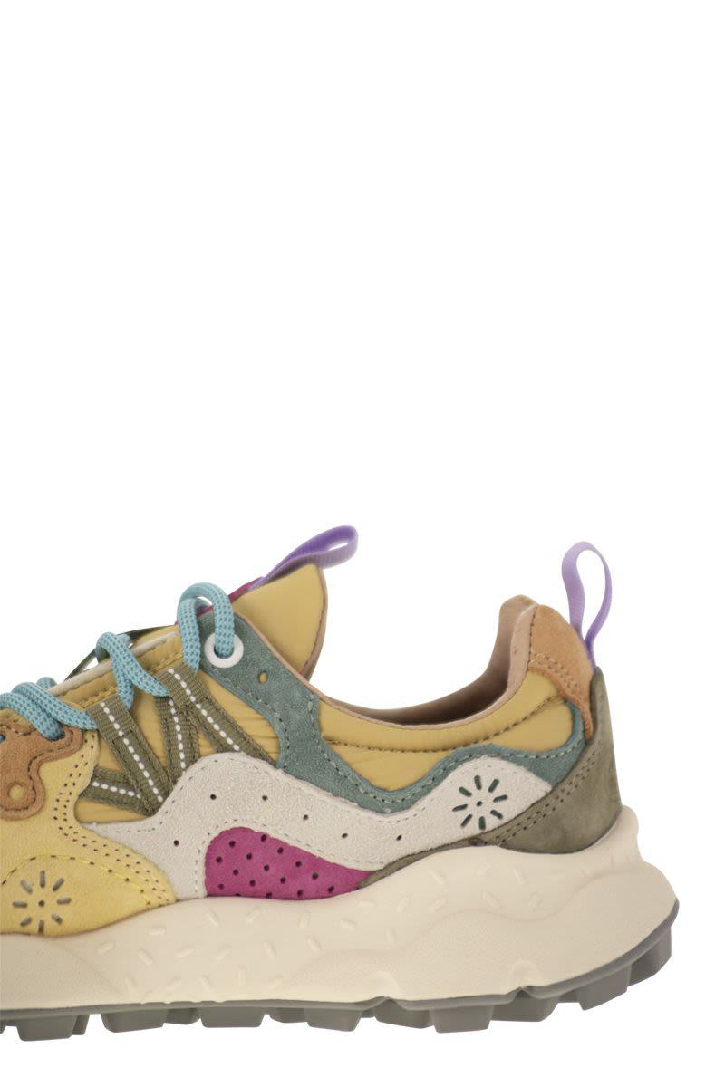 Flower Mountain Yamano 3 - Sneakers aus Wildleder und Funktionsgewebe