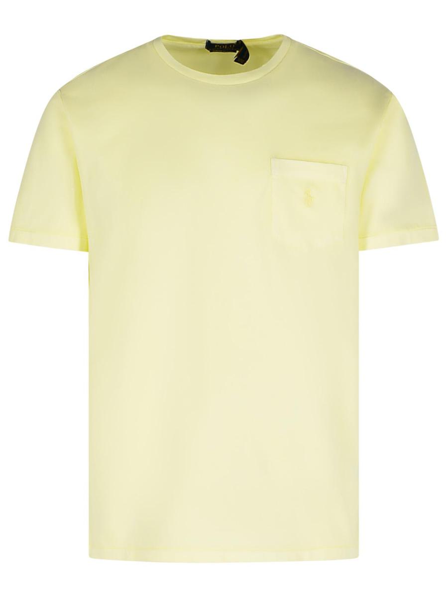 Polo Ralph Lauren – Gelbes Baumwoll-T-Shirt