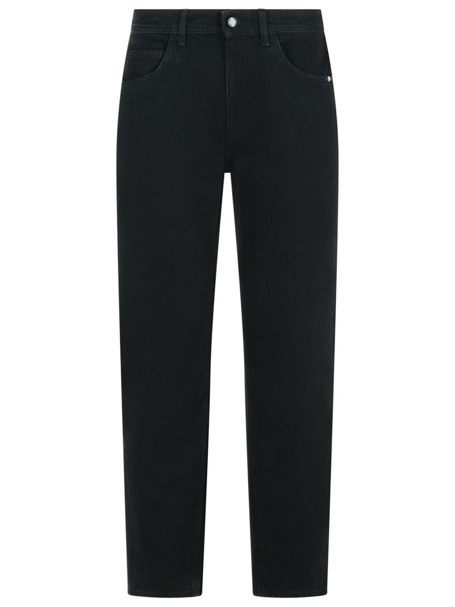 Schwarze Baumwolljeans „David“ von Amish