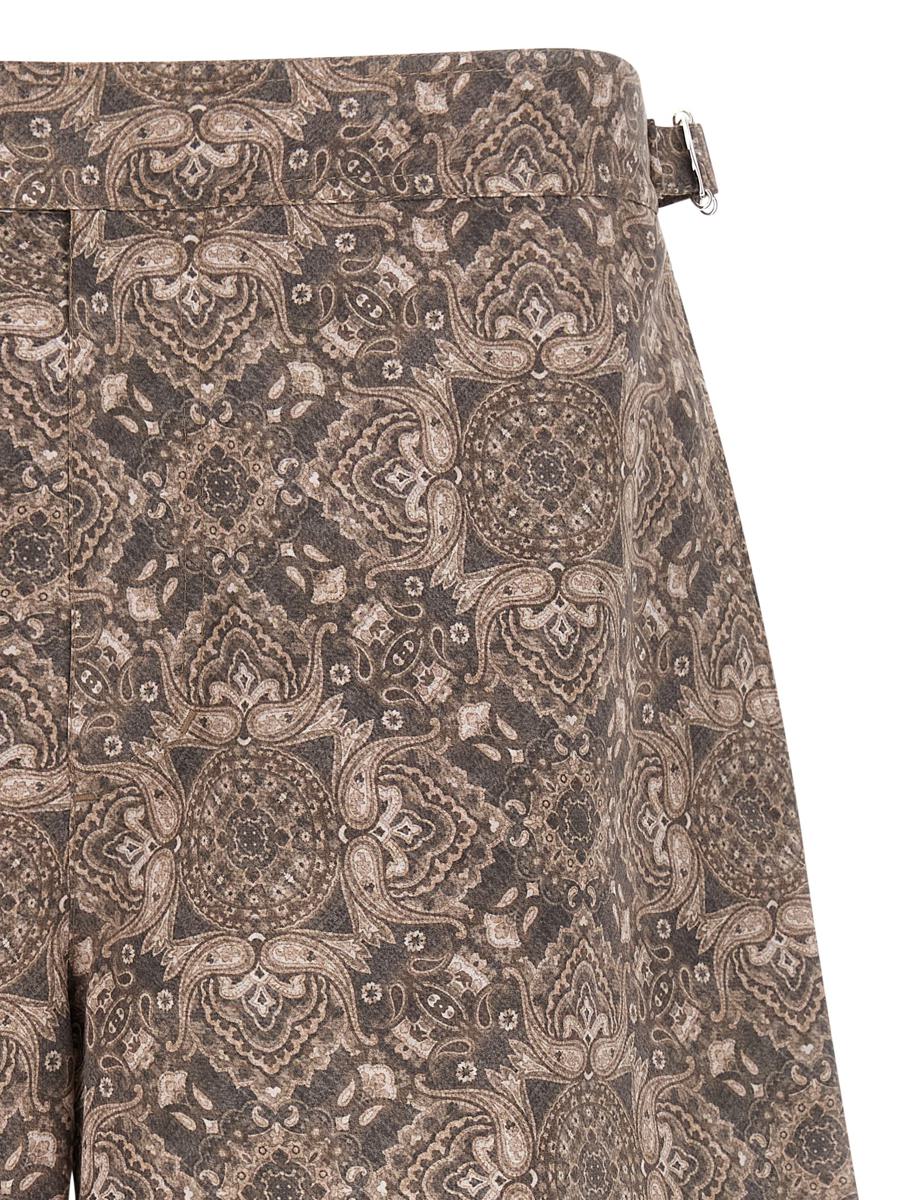 Brunello Cucinelli Badeanzug mit Paisley-Print