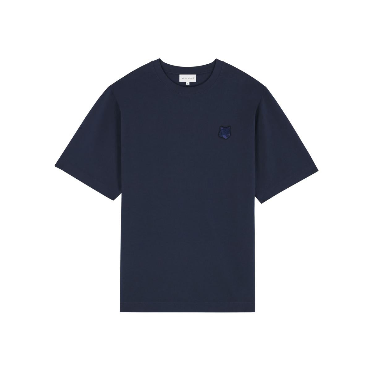 Maison Kitsuné – Oversize-T-Shirt mit auffälligem Fuchskopf