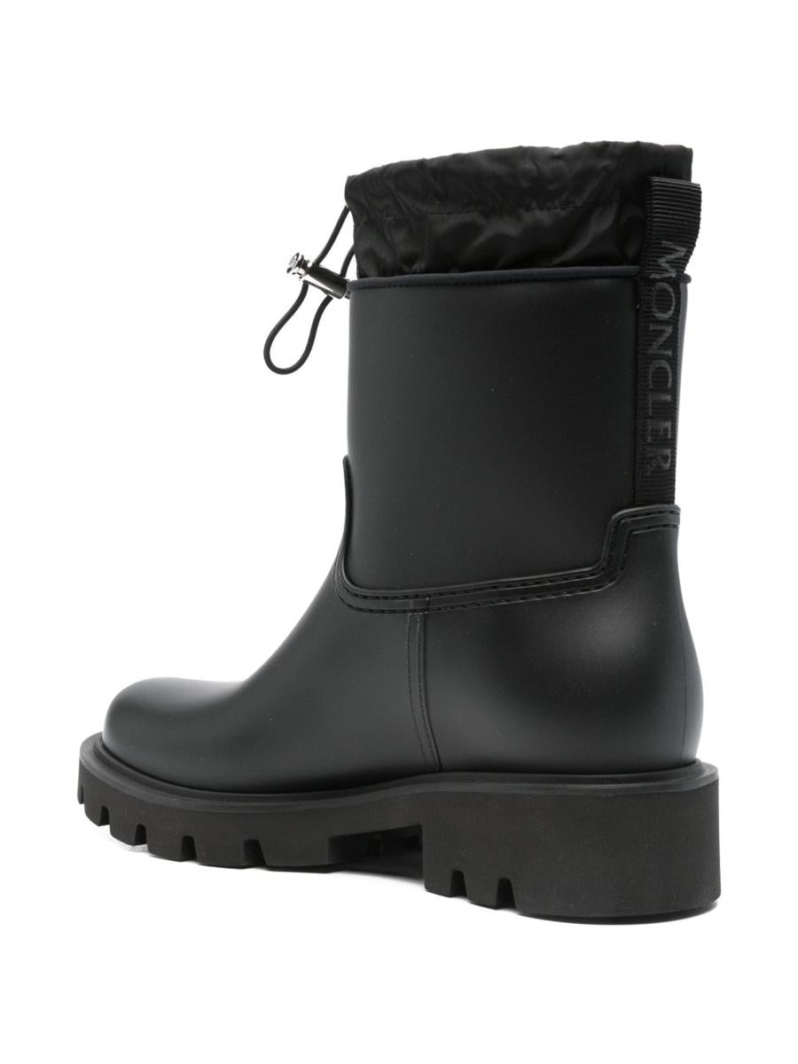 Moncler – Schwarze „Kickstream“-Gummistiefel