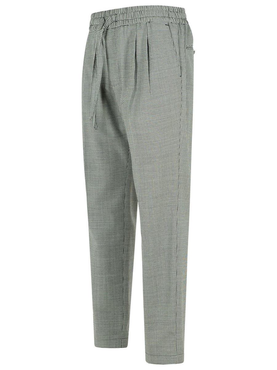 Dolce & Gabbana Zweifarbige Hose aus Schurwolle