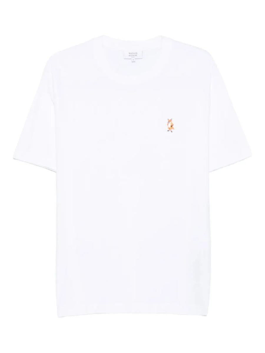 Maison Kitsuné Standing "Fox" Comfort Tee-Shirt Kleidung