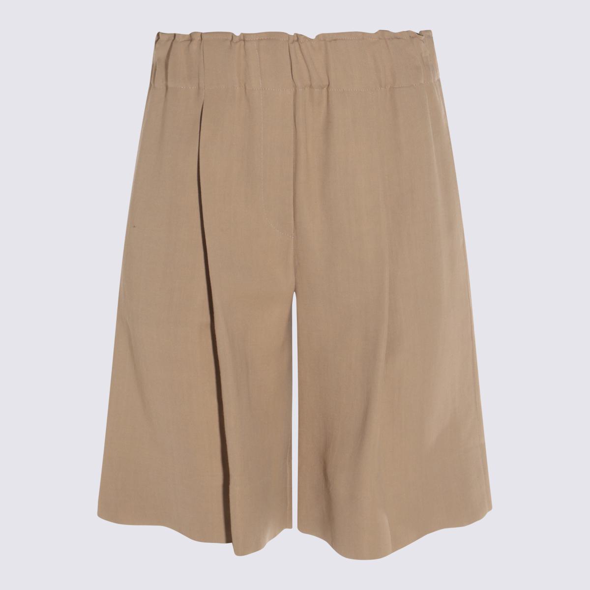 Antonelli – Beige Leinenshorts