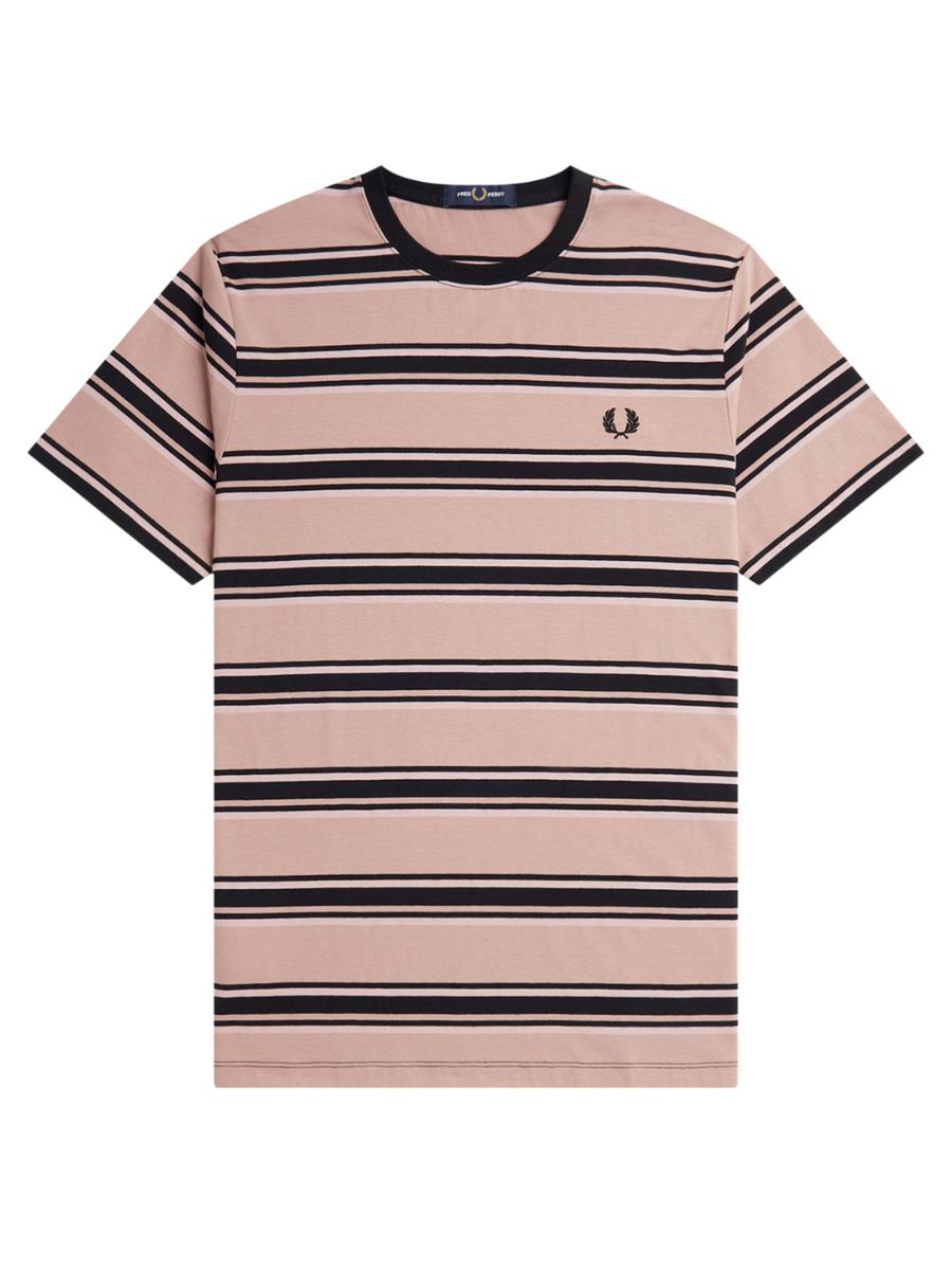 Fred Perry Fp Stripe T-Shirt Kleidung