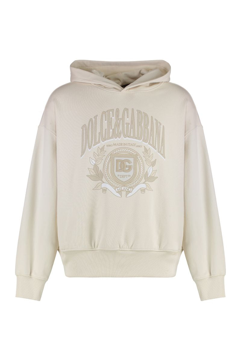 Dolce & Gabbana – Bestickter Kapuzenpullover