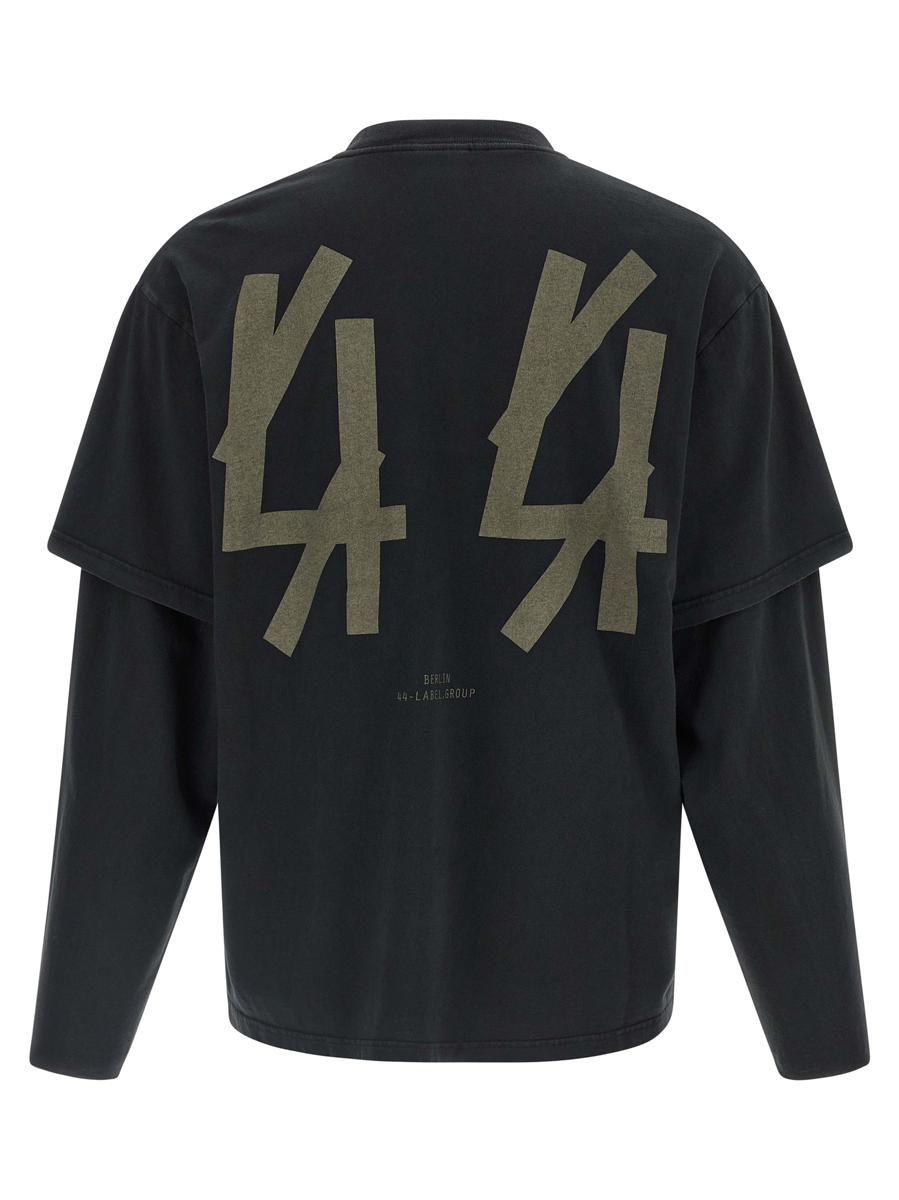 M44 Label Group – T-Shirt mit zwei Ärmeln