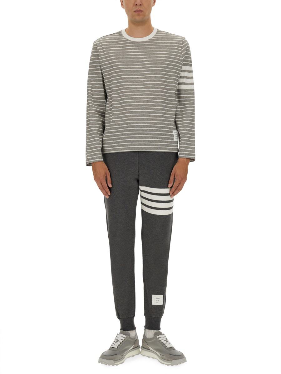 Thom Browne – Gestreiftes T-Shirt