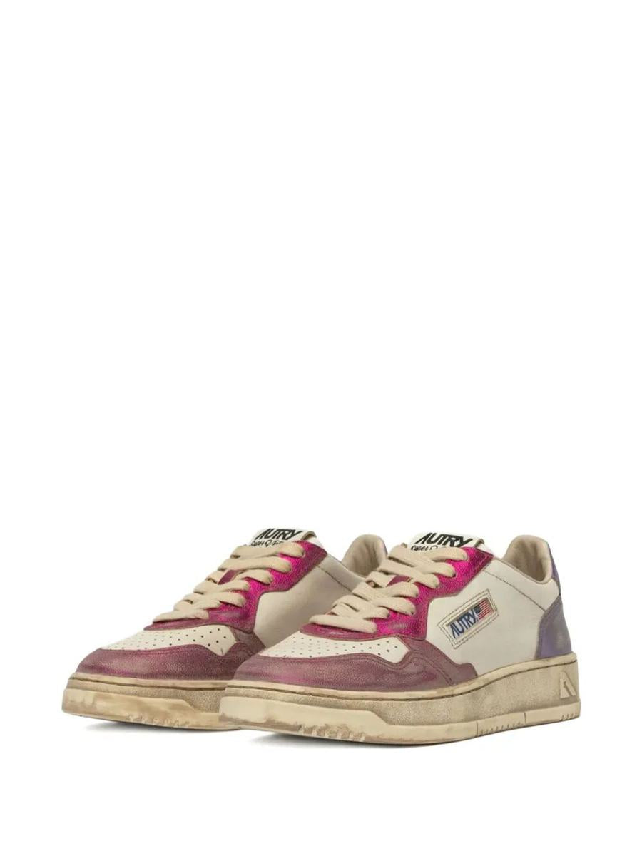 Autry „Sup Vintage Low“ Wildleder-Sneakers