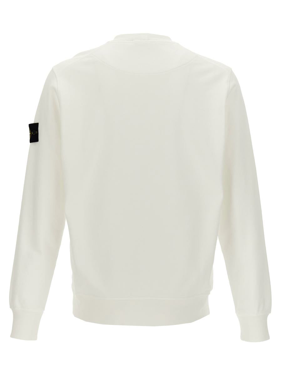 Sweatshirt mit Logo-Aufnäher von Stone Island