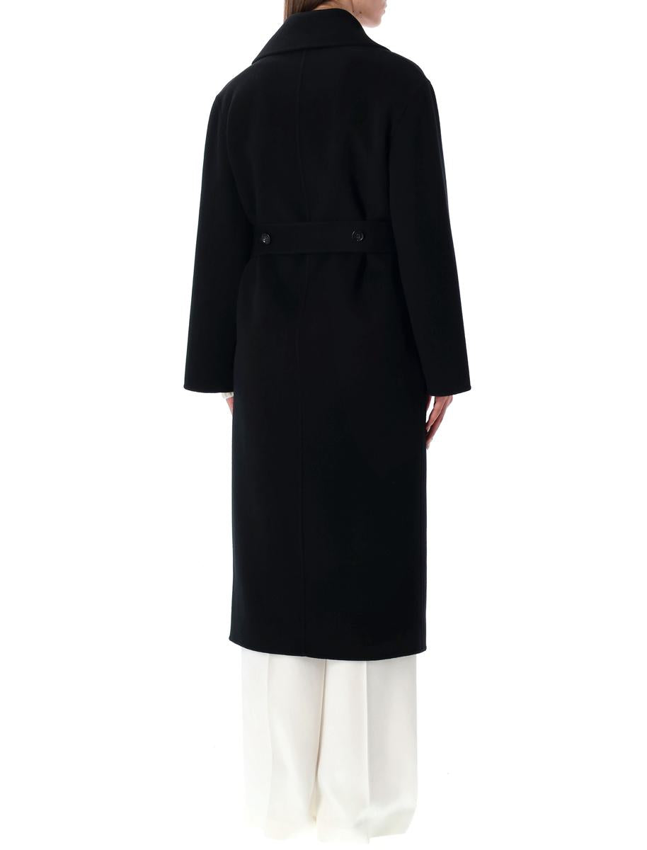 Alberta Ferretti Mantel aus Doubleface-Wolle