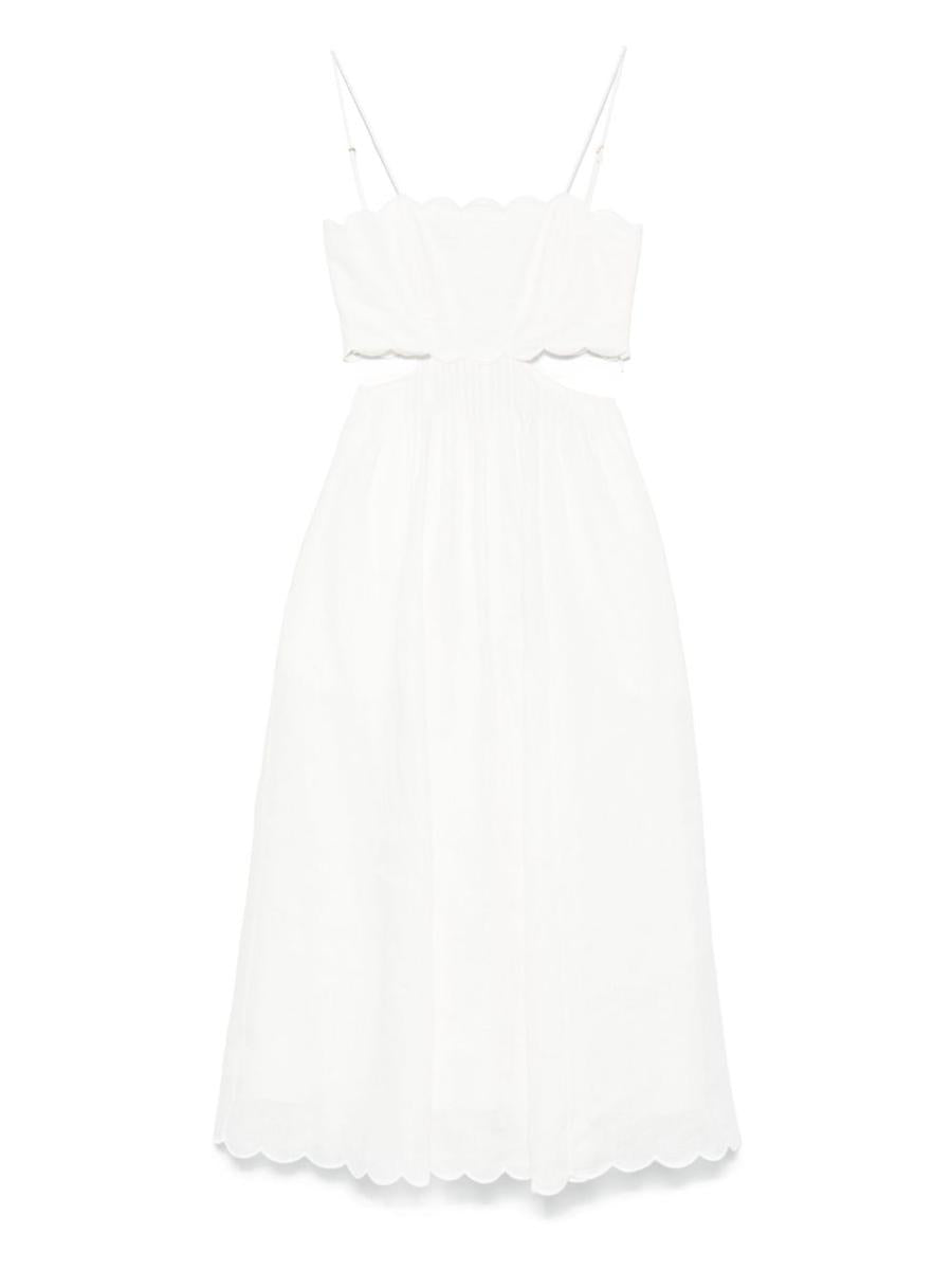 Zimmermann Rhiannon Midikleid aus Leinen