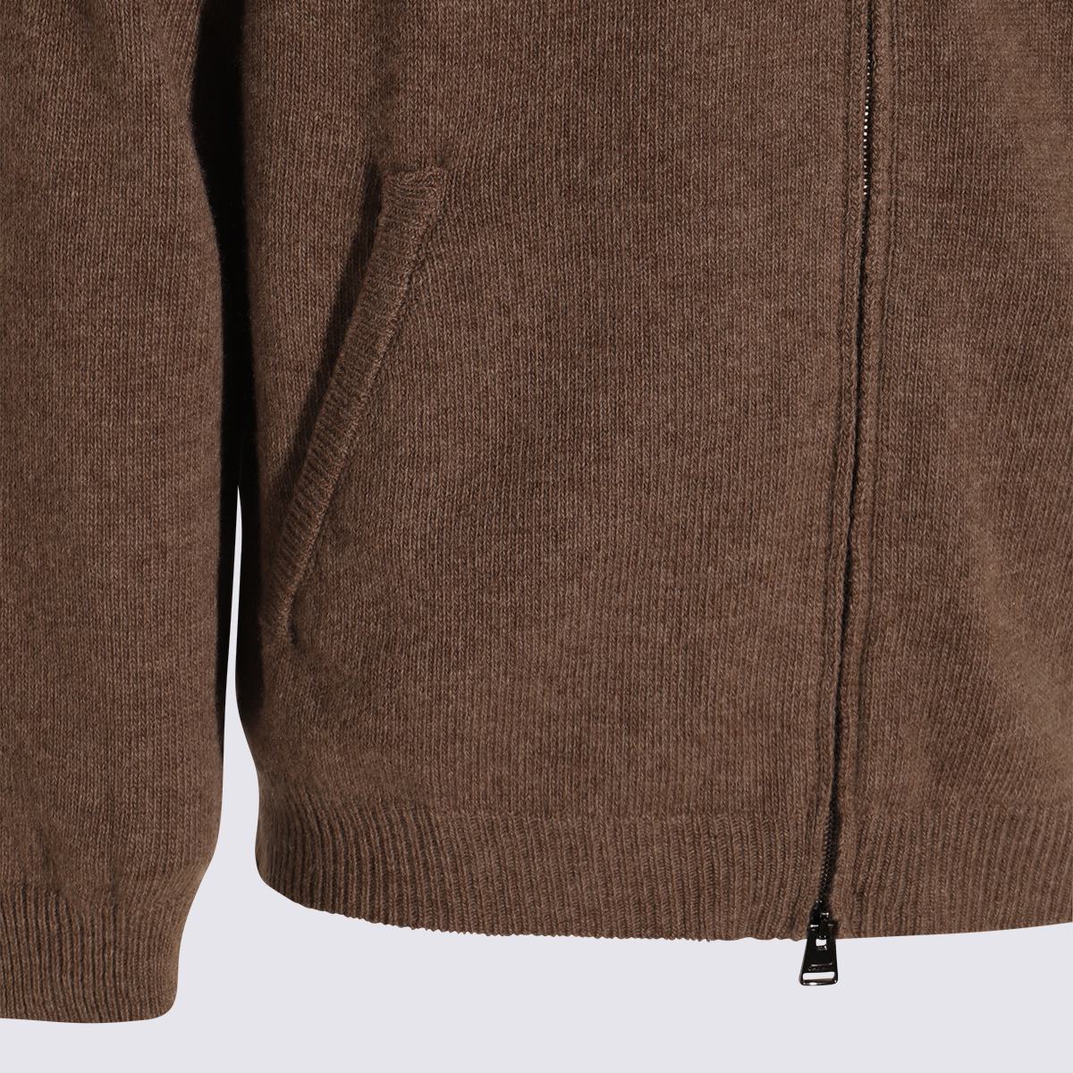 Canali Brauner Wollstrick