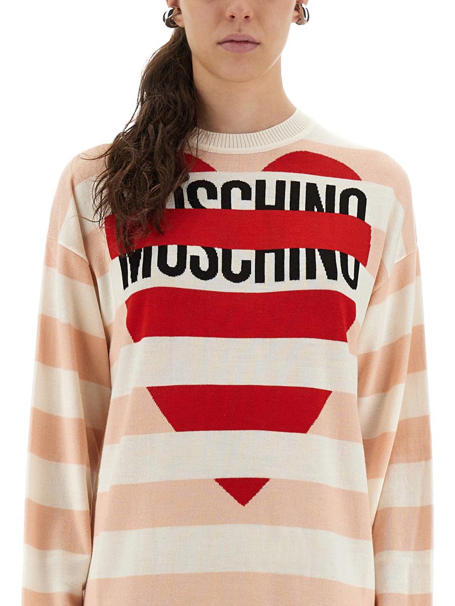 Moschino Jeans Minikleid aus Wolle
