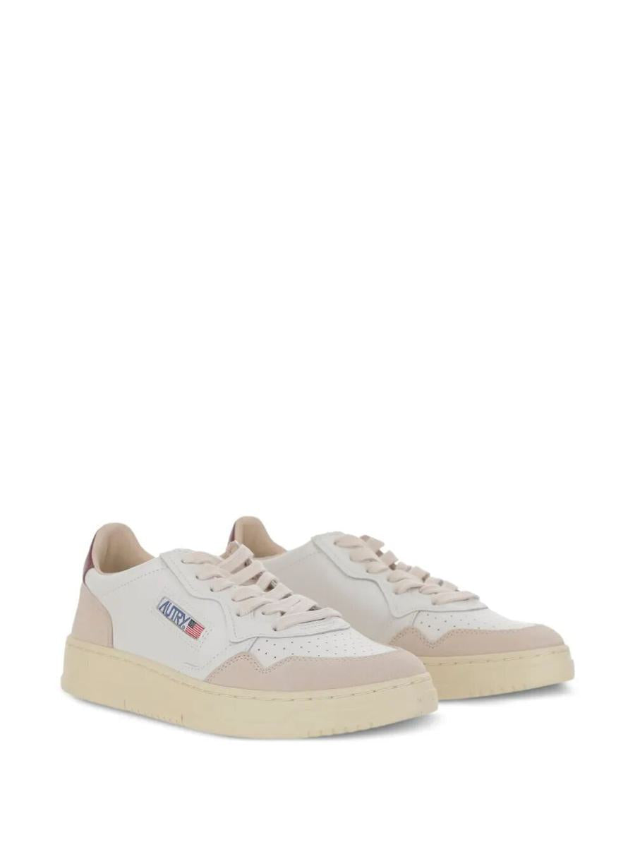 Autry „Medalist Low“ Wildleder-Sneakers