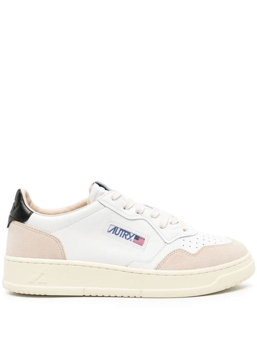 Autry „Medalist Low“ Wildleder-Sneakers