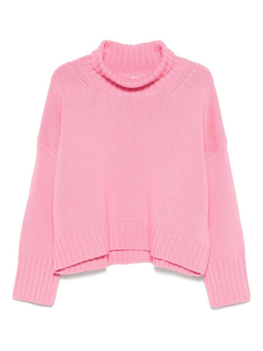 Rollkragenpullover aus weichem Ziegenkaschmir im Girlfriend-Stil