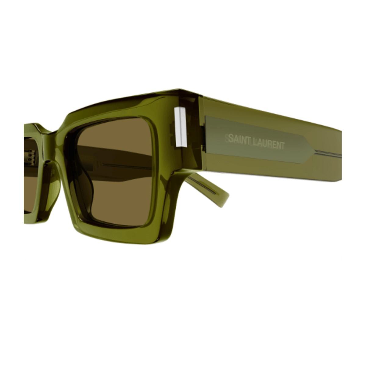 Saint Laurent SL 572 Linea Eckige Sonnenbrille