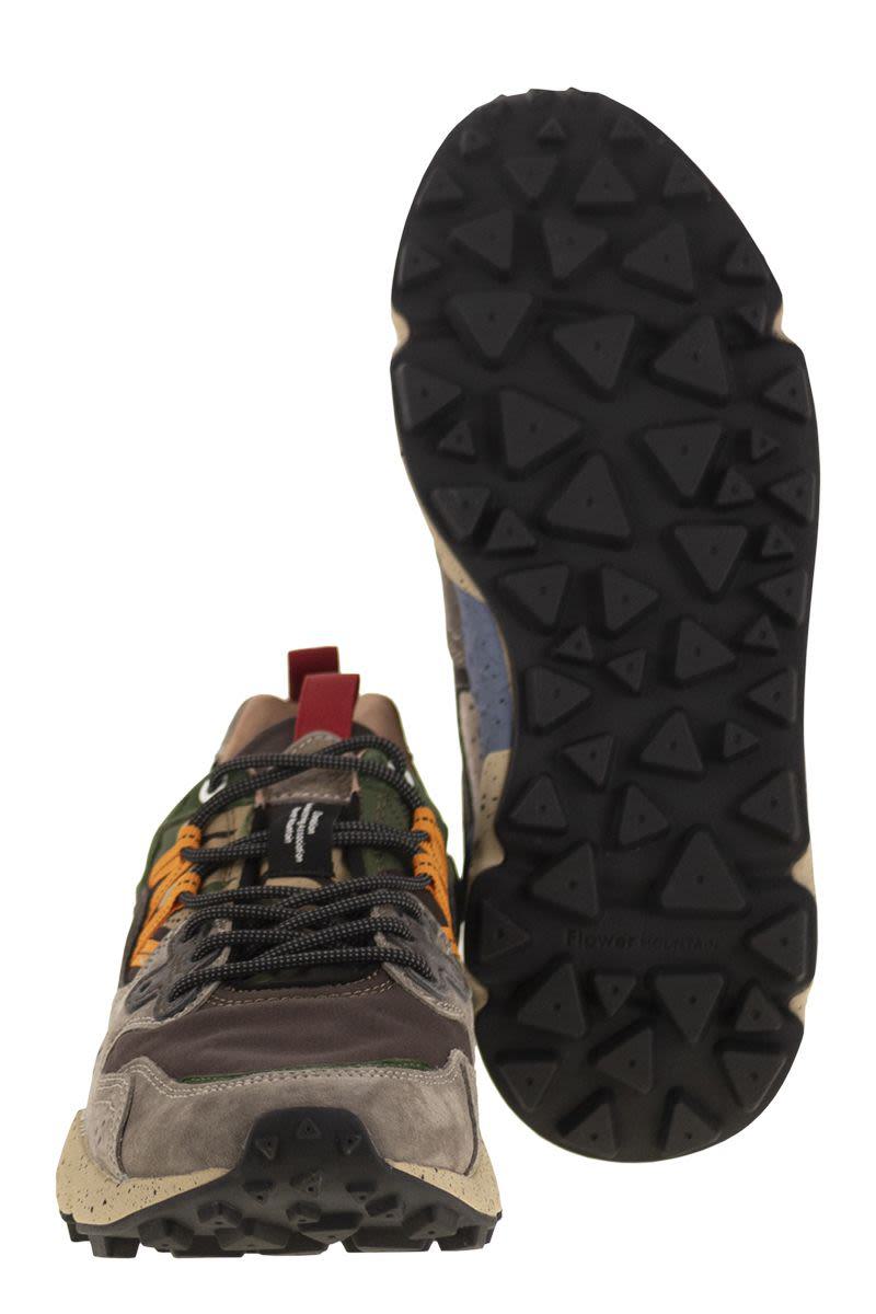 Flower Mountain Yamano 3 - Sneakers aus Wildleder und Funktionsgewebe