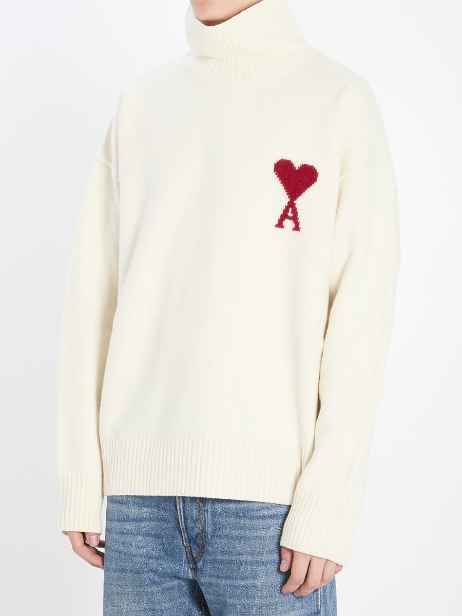 AMI Paris De Coeur Rollkragenpullover
