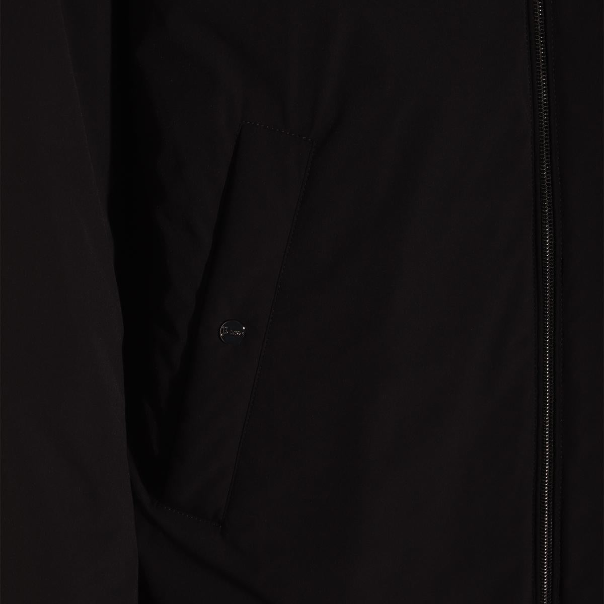 Herno Marineblaue Daunenjacke