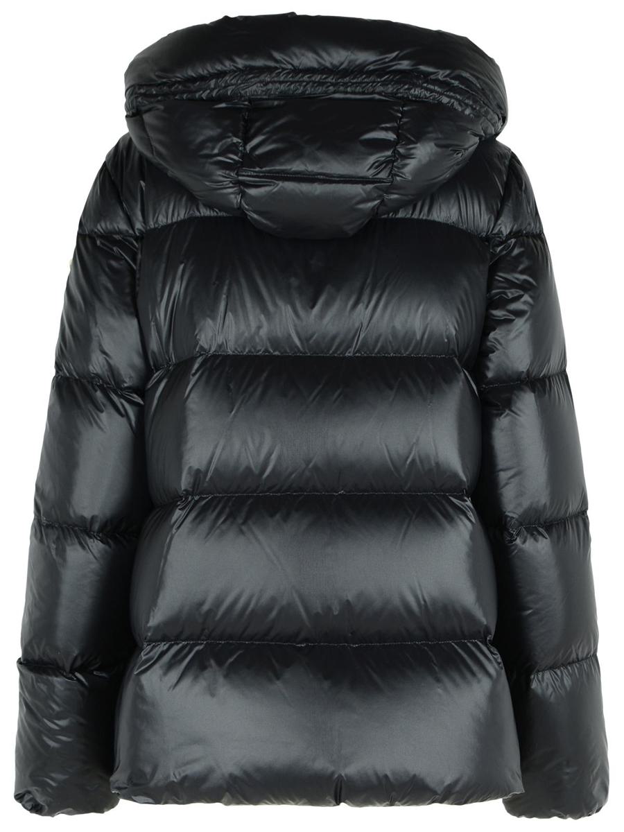 Moncler „Serittes“ schwarze Daunenjacke aus Polyamid