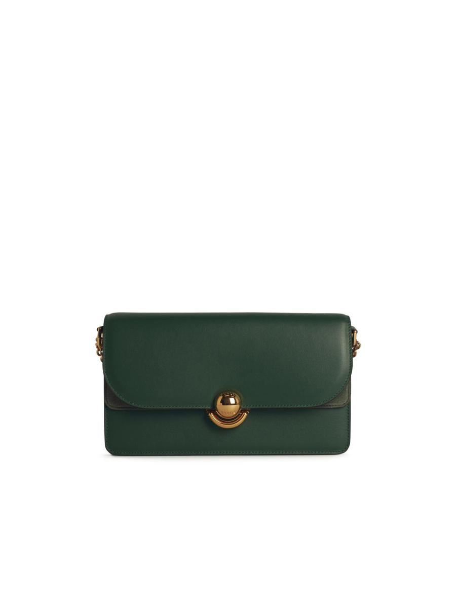 Furla – Grüne Umhängetasche aus Leder