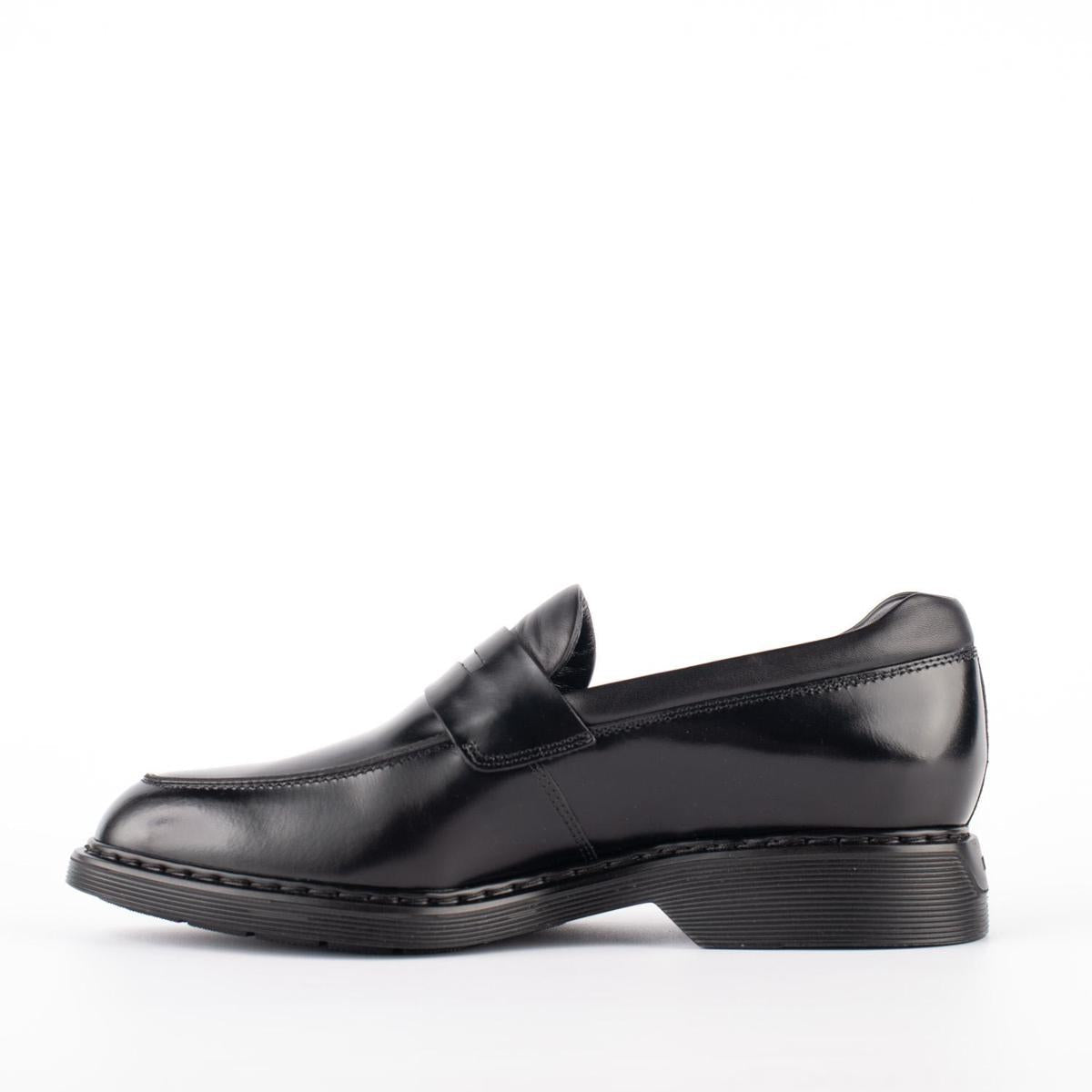 Hogan – Schwarzer Leder-Loafer