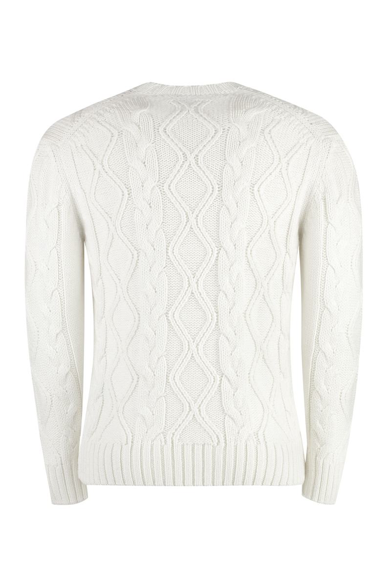 Paul & Shark Pullover aus Schurwolle mit Rundhalsausschnitt