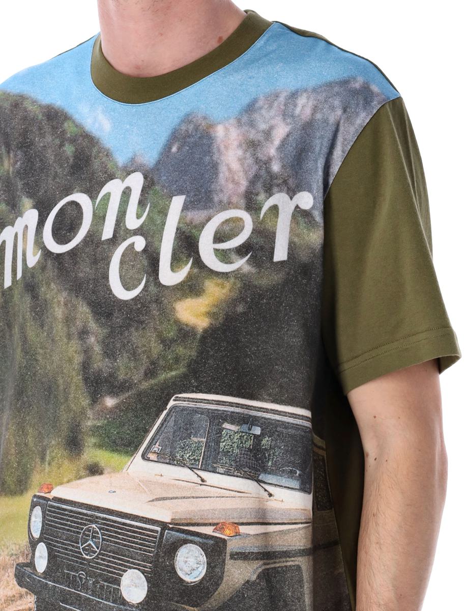 Moncler Genius – Bedrucktes Baumwoll-T-Shirt