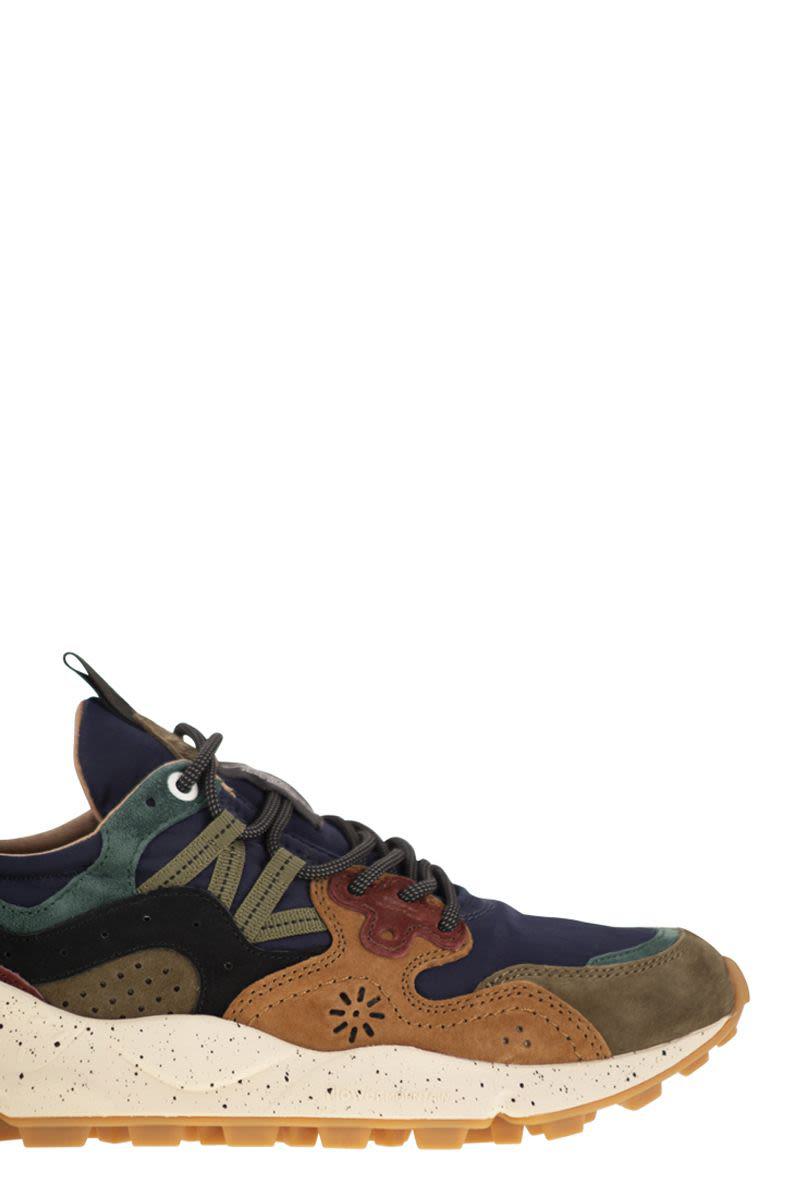 Flower Mountain Yamano 3 - Sneakers aus Wildleder und Funktionsgewebe