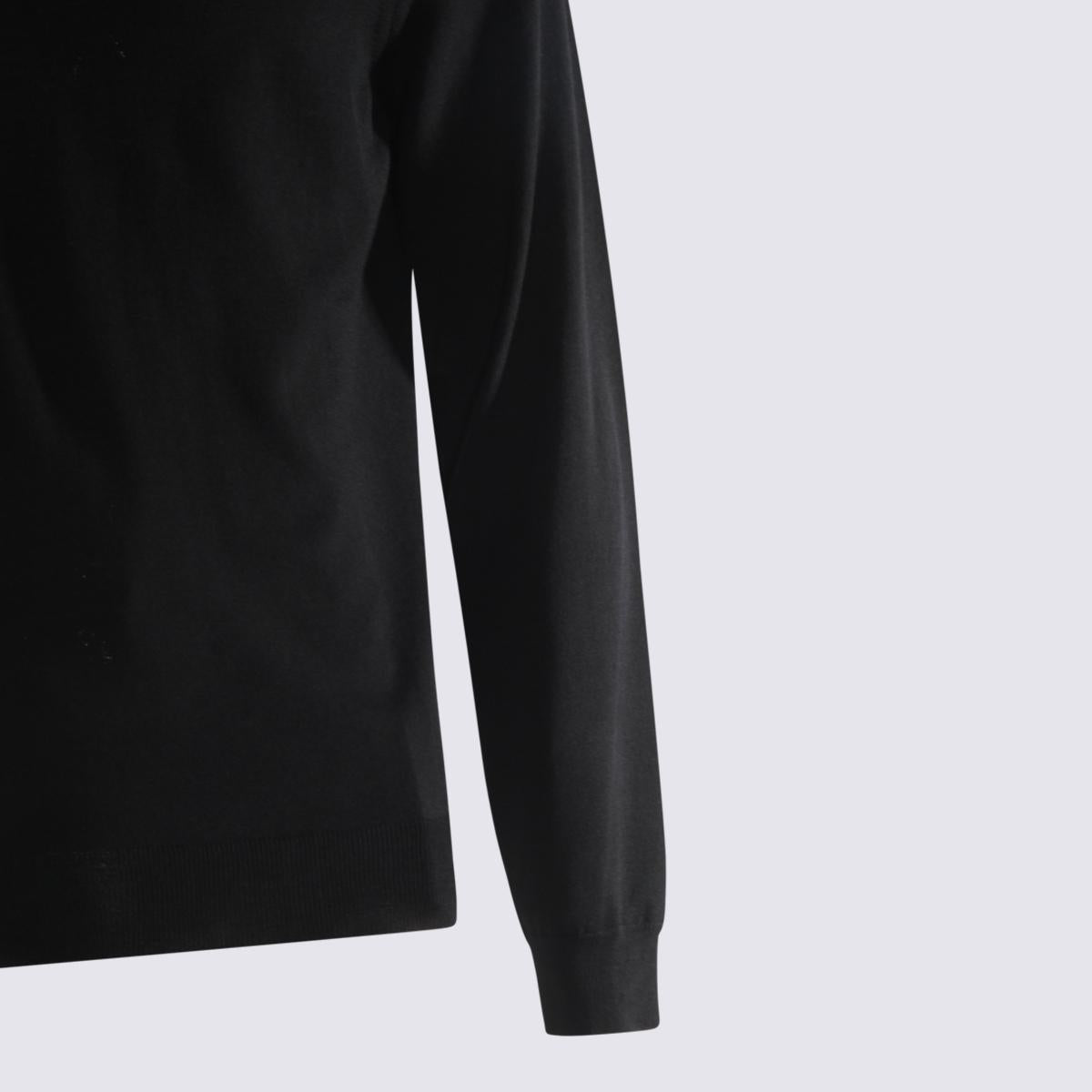 Zanone Schwarze Strickwaren