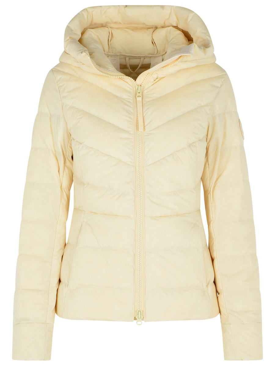 Canada Goose „Clair“ Cremefarbene Polyamidjacke