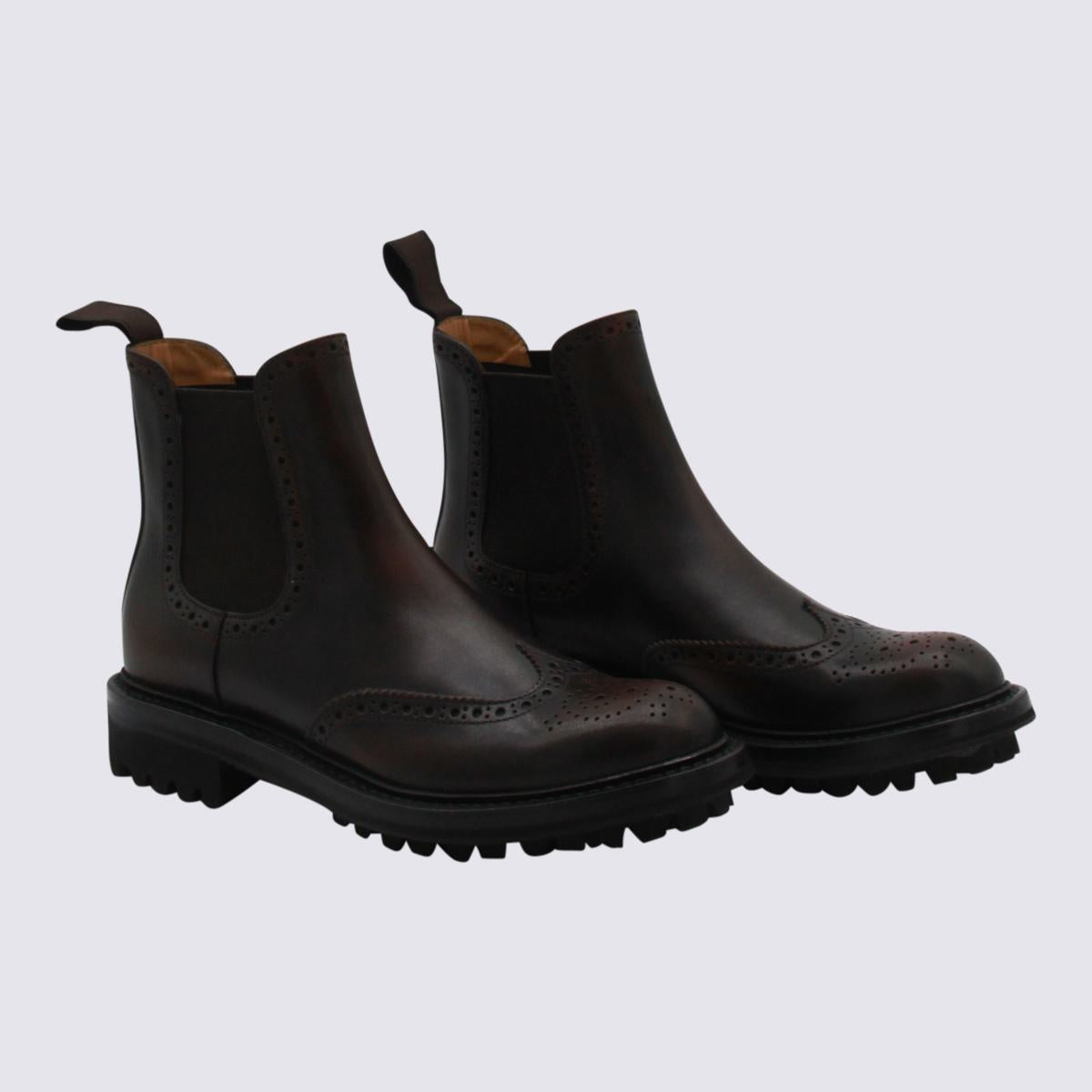 Church's Schwarze Stiefel