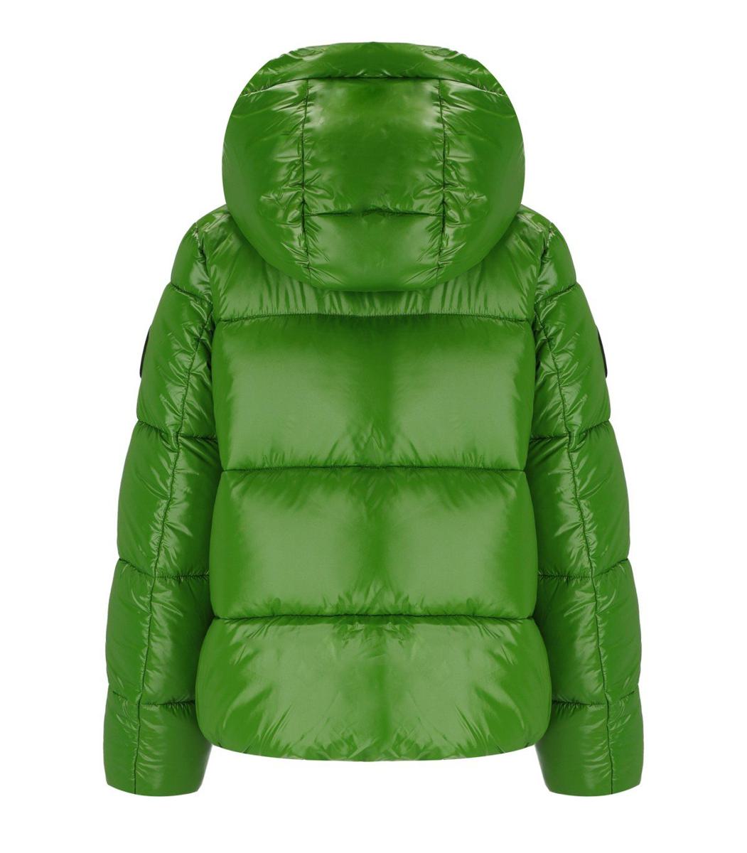 Save The Duck – Biddy – Gefütterte Jacke mit Kapuze in Grün