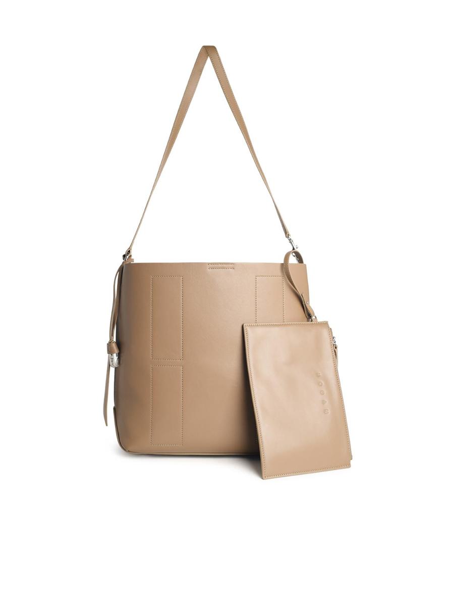 Hogan – Taubengraue Ledertasche