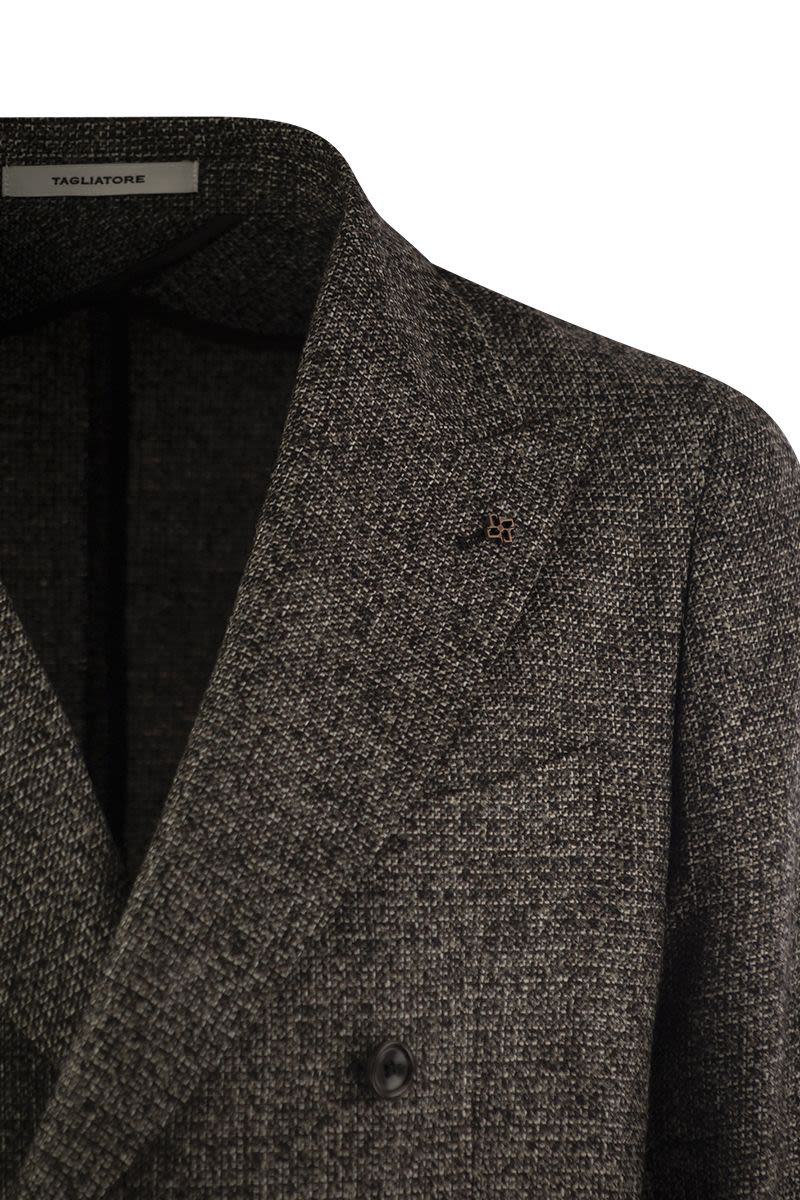 Tagliatore – Zweireihige Jacke aus Wollmischung