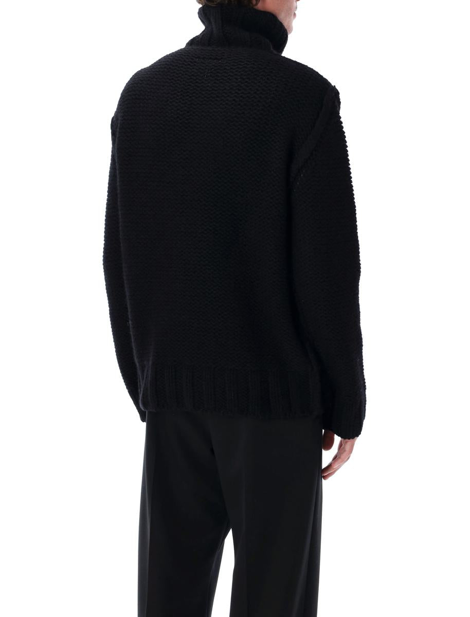 MM6 Maison Margiela – Rollkragenpullover aus dicker Wolle