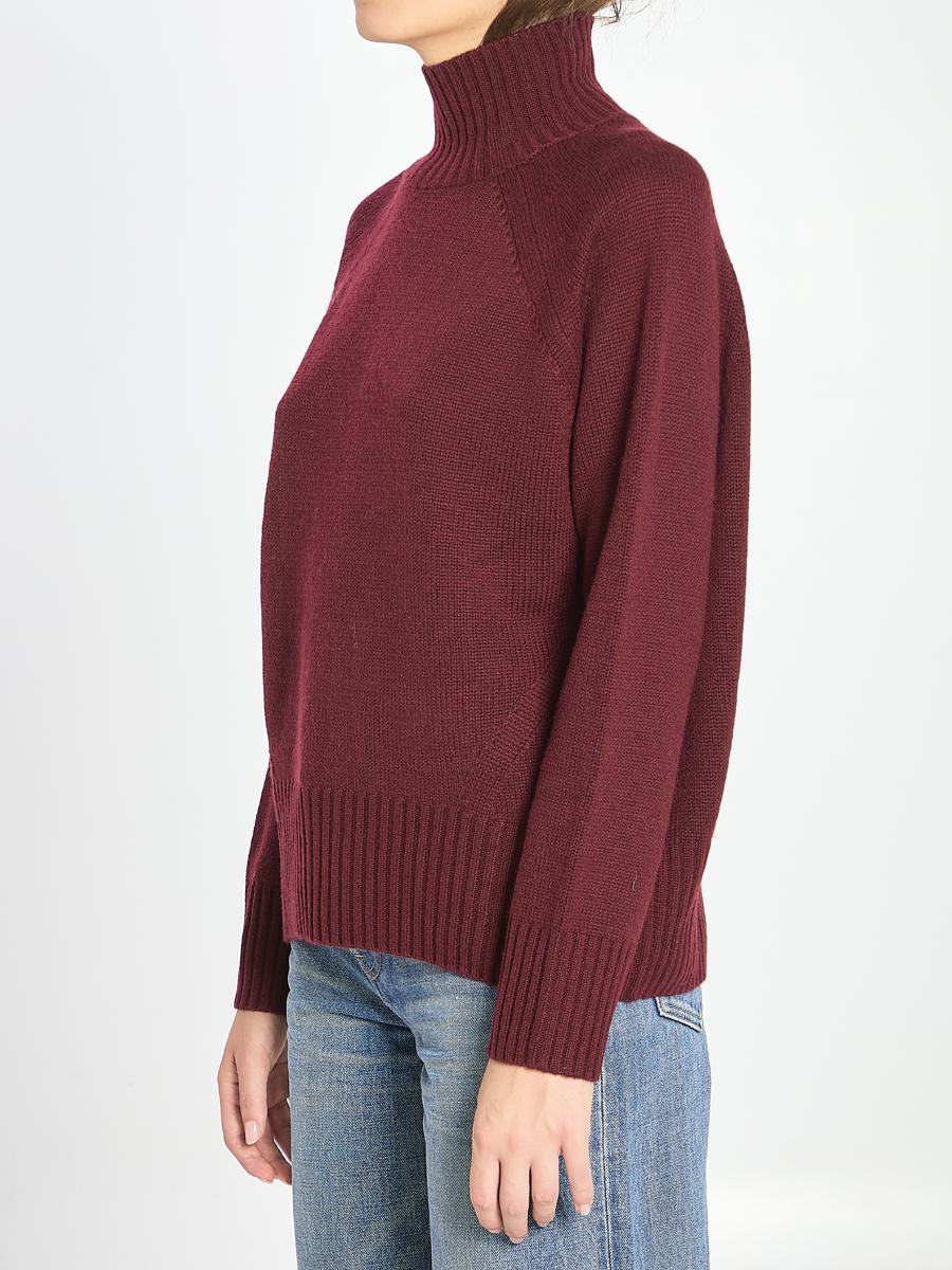Rollkragenpullover aus Wolle und Kaschmir
